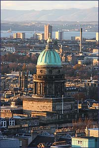 Looking north from Edinburgh City