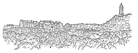 Drawing of Stirling Castle
