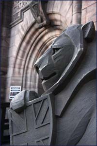 Entrance to Scottish War Memorial